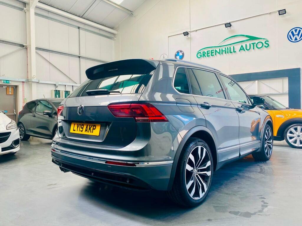 Volkswagen Tiguan Suv 2.0 Tdi R-line Tech Dsg Euro 6 Ss 2019 LY19AKP Grey #4