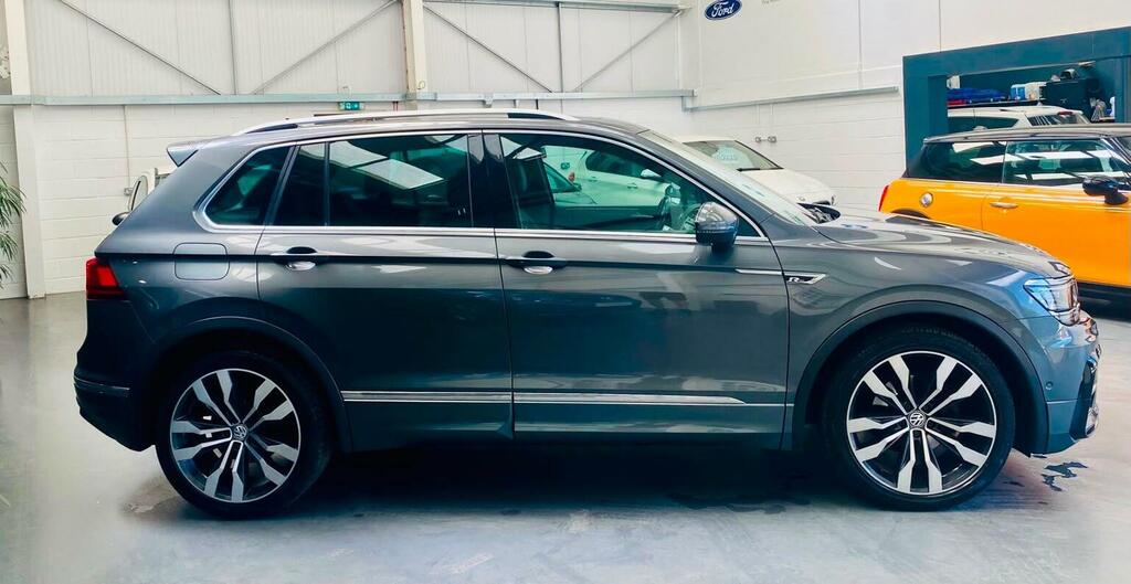 Volkswagen Tiguan Suv 2.0 Tdi R-line Tech Dsg Euro 6 Ss 2019 LY19AKP Grey #5
