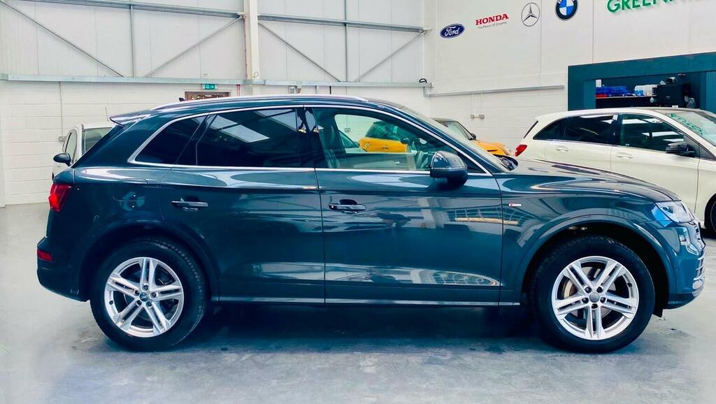 Audi Q5 2.0 Tdi S Line S Tronic Quattro Euro 6 Ss Grey #6