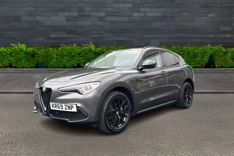 Alfa Romeo Stelvio Stelvio 2.0 Turbo 200 Nero Edi Grey #3