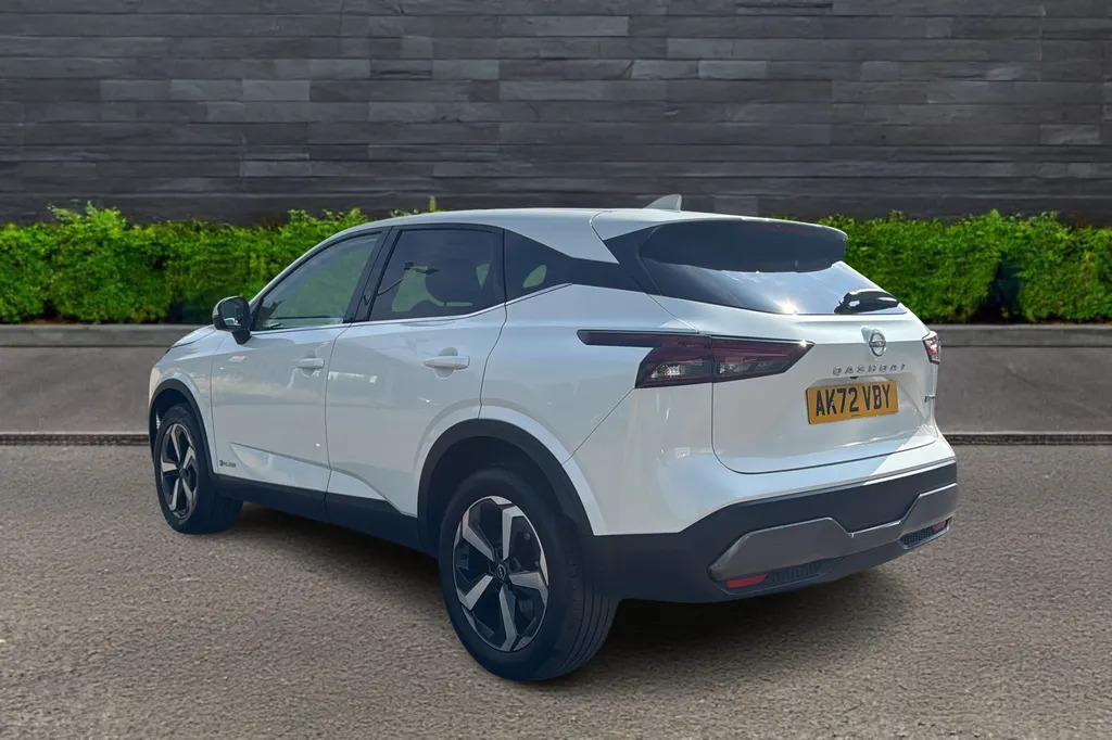 Nissan Qashqai 1.5 E-power N-connecta Aut AK72VBY White #5