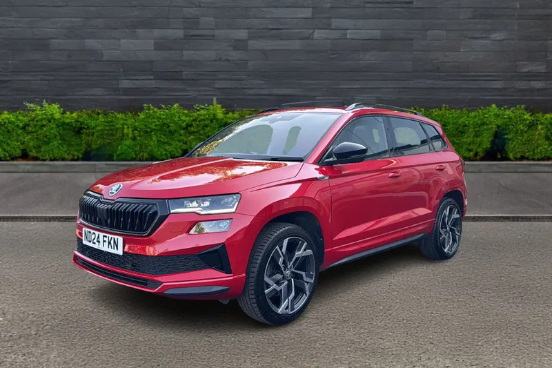 Skoda Karoq 2.0 Tsi Sportline 4X4 Dsg Red #3