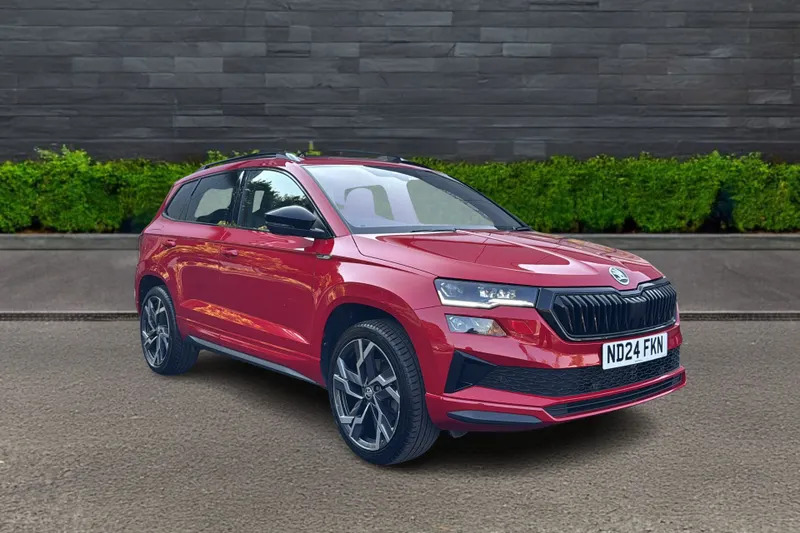 Skoda Karoq 2.0 Tsi Sportline 4X4 Dsg Red
