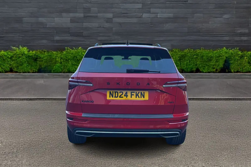 Skoda Karoq 2.0 Tsi Sportline 4X4 Dsg Red #6