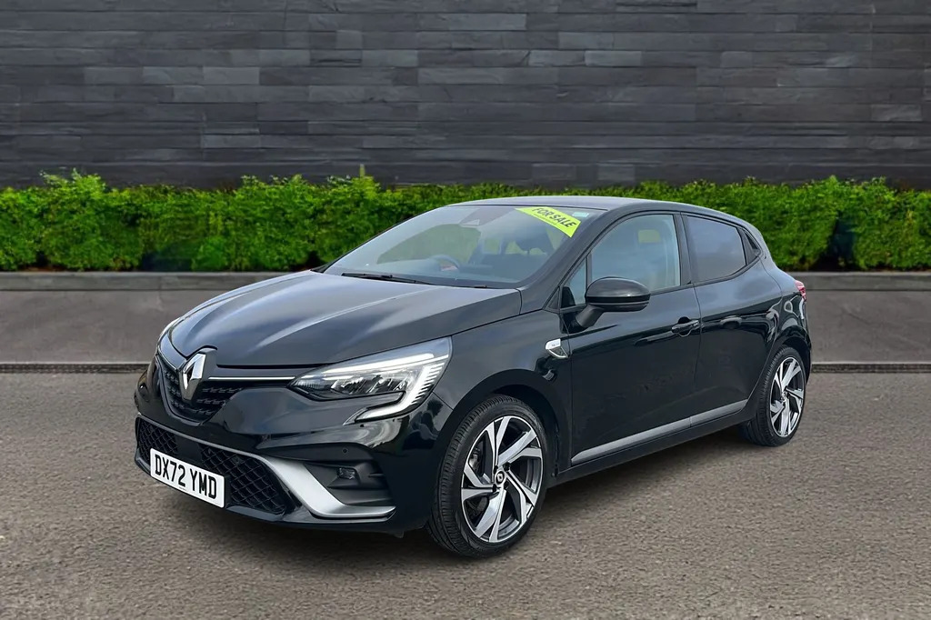 Renault Clio 1.6 E-tech Hybrid 140 Rs Line DX72YMD Black #3