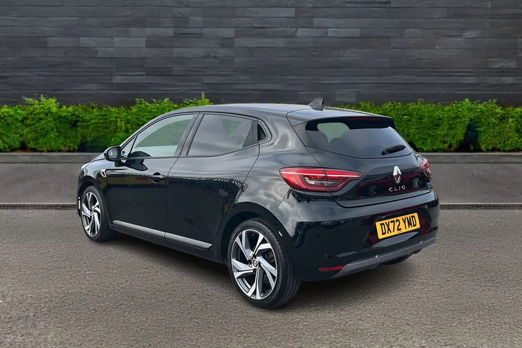 Renault Clio 1.6 E-tech Hybrid 140 Rs Line DX72YMD Black #5