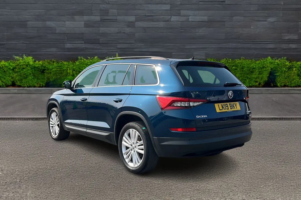 Skoda Kodiaq 2.0 Tsi 190 Se L 4X4 Dsg LK19BKY Blue #5