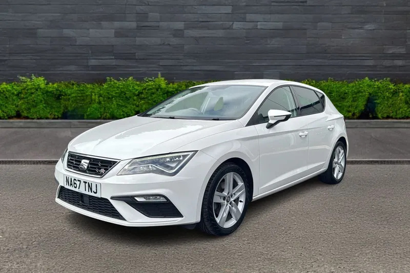 Seat Leon 1.4 Tsi 125 Fr Technology NA67TNJ White #3