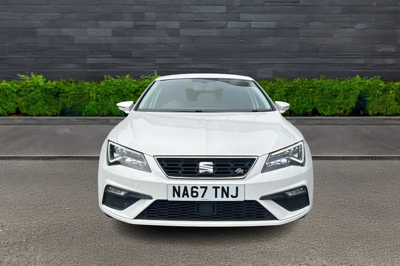 Seat Leon 1.4 Tsi 125 Fr Technology NA67TNJ White #2