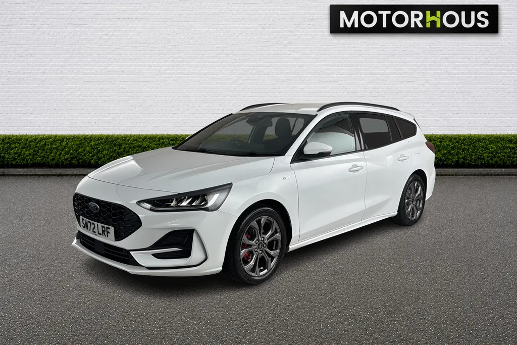 Ford Focus Estate 1.0 Ecoboost St-line SW72LRF White #3