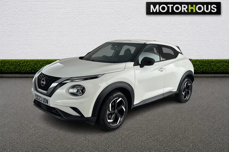 Nissan Juke Hatchback 1.0 Dig-t 114 N-conn White #3