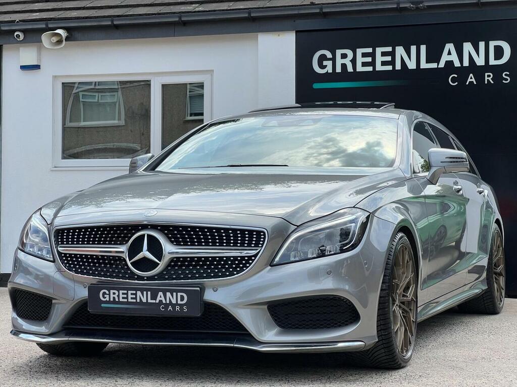 Mercedes-Benz CLS 2.1 Cls220 Bluetec Amg Line Shooting Brake G-troni Grey #16