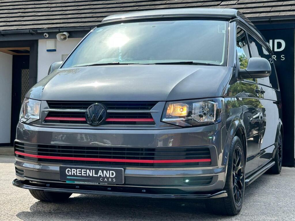 Volkswagen Transporter 2.0 Bitdi T32 Bluemotion Tech Highline Crew Van Ds Blue #19