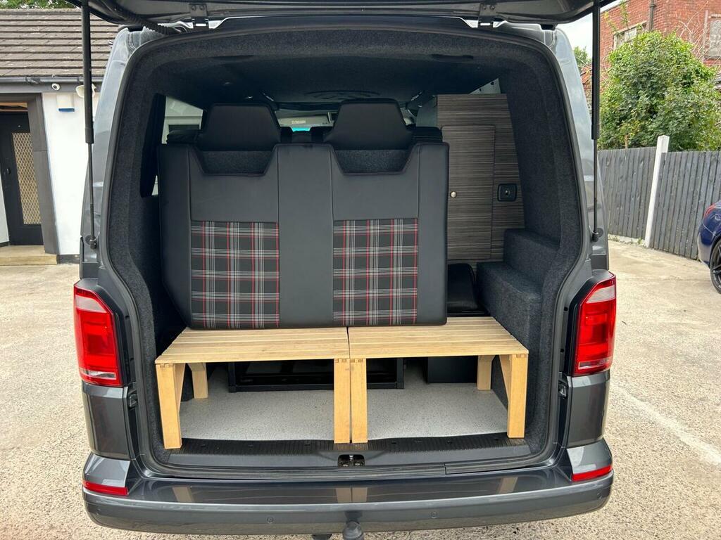 Volkswagen Transporter 2.0 Bitdi T32 Bluemotion Tech Highline Crew Van Ds Blue #56