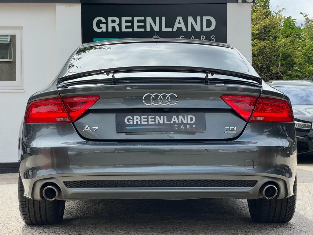 Audi A7 3.0 Tdi V6 Black Edition Sportback S Tronic Quattr Black #17