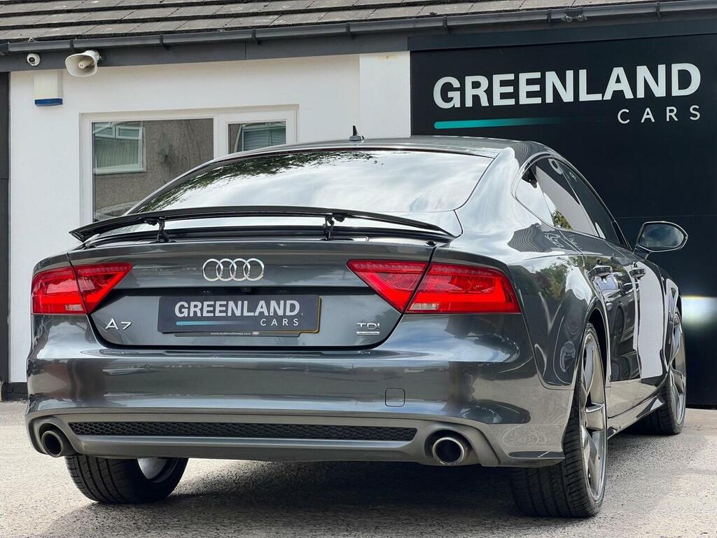 Audi A7 3.0 Tdi V6 Black Edition Sportback S Tronic Quattr Black #30
