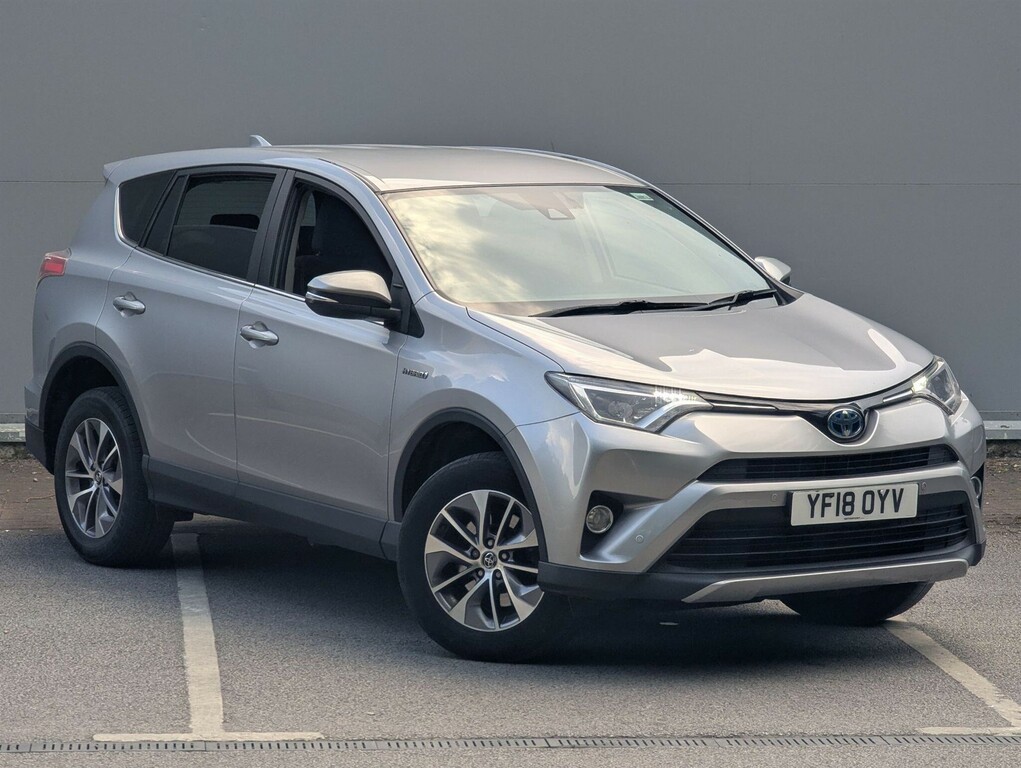 Toyota Rav 4 2.5 Vvt-h Icon Cvt Euro 6 Ss YF18OYV Silver