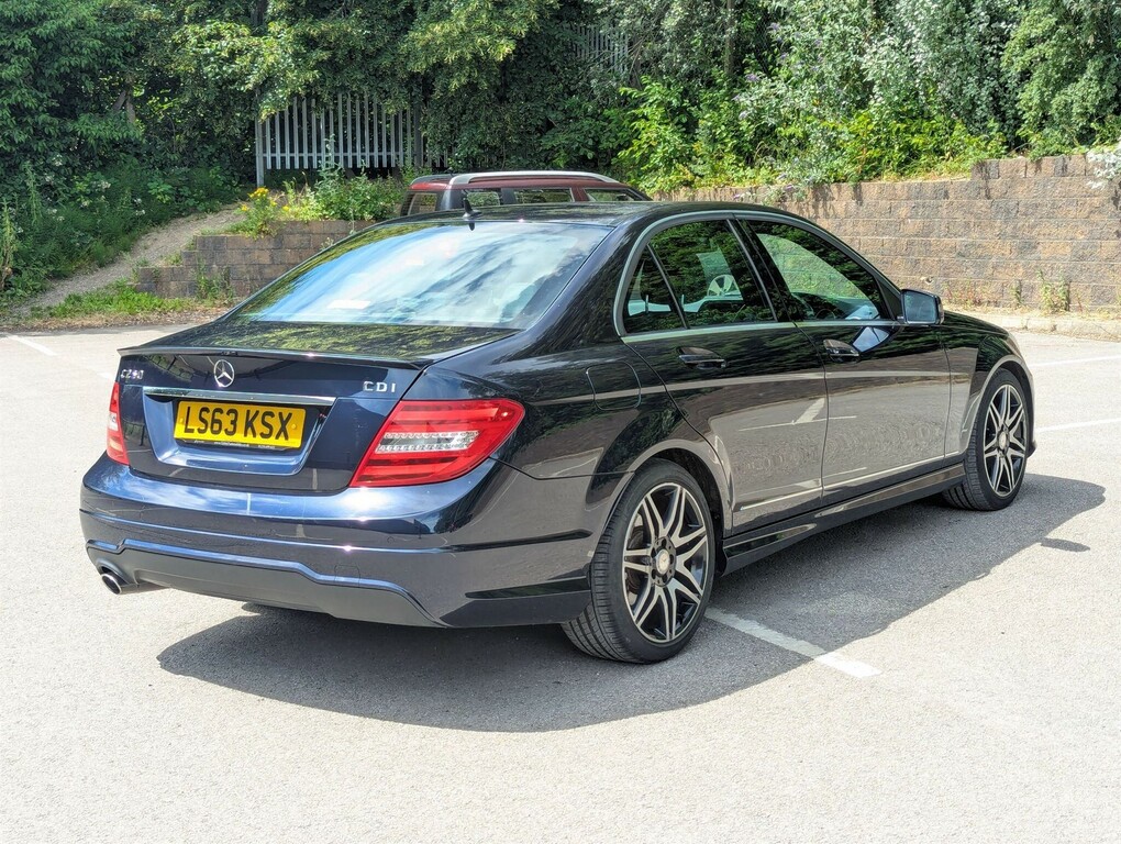 Mercedes-Benz C Class 2.1 Cdi Amg Sport Plus G-tronic Euro 5 Ss LS63KSX Blue #3