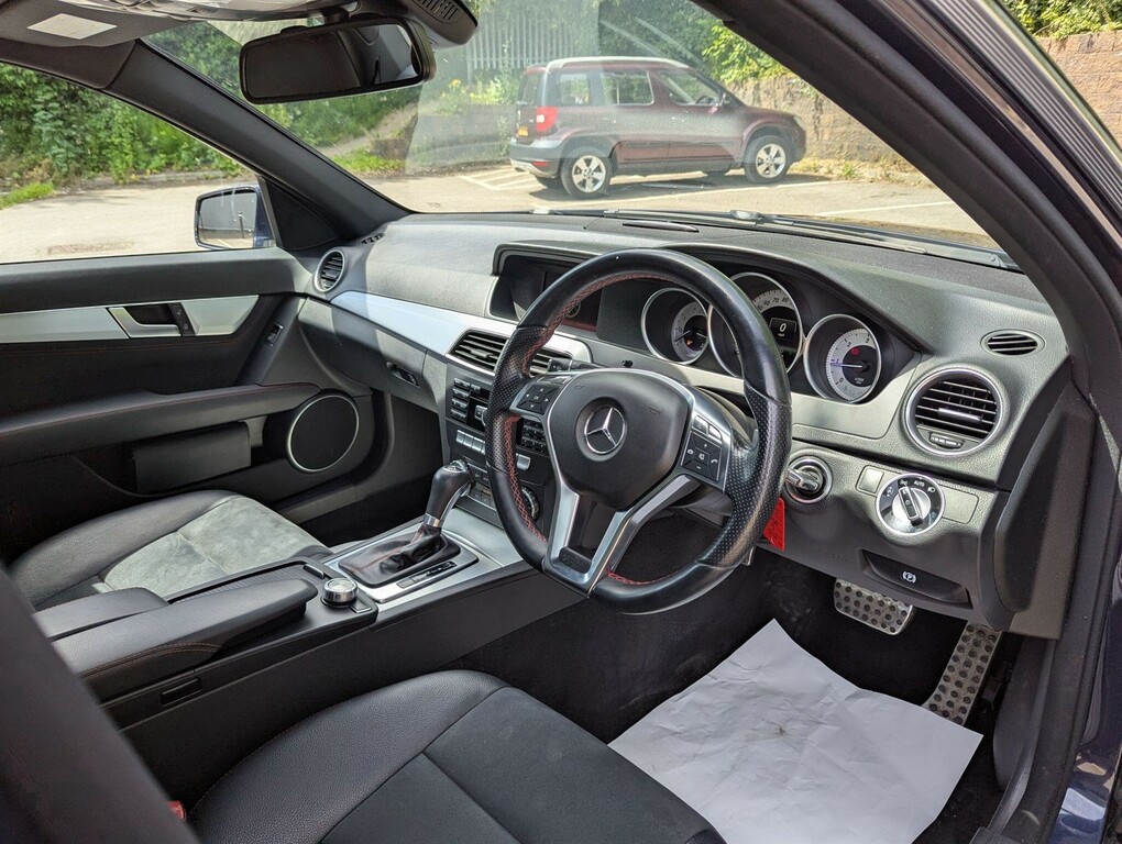 Mercedes-Benz C Class 2.1 Cdi Amg Sport Plus G-tronic Euro 5 Ss LS63KSX Blue #5