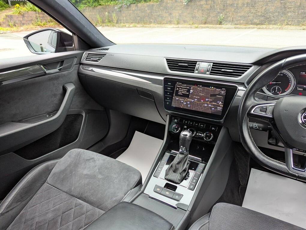 Skoda Superb 2.0 Tsi 280 Laurin Klement 4X4 Dsg Black #35