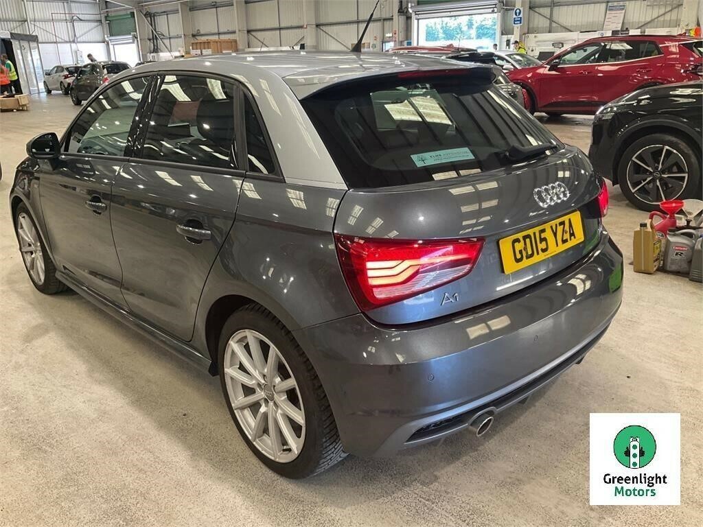 Audi A1 1.6 Tdi Sport Sportback S Tronic Euro 6 Ss Black #2