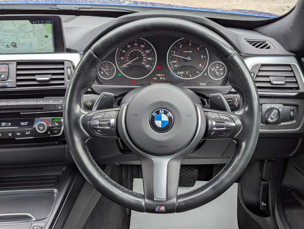 BMW 3 Series 2.0 320D Sport Touring Euro 6 Ss Black #17
