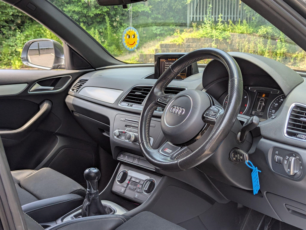 Audi Q3 2.0 Tdi S Line Euro 6 Ss VN16BVX Grey #5