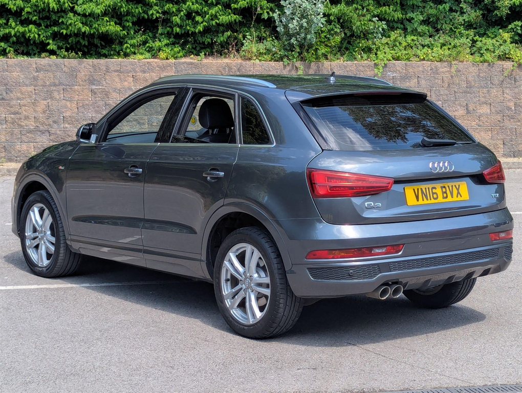 Audi Q3 2.0 Tdi S Line Euro 6 Ss VN16BVX Grey #2
