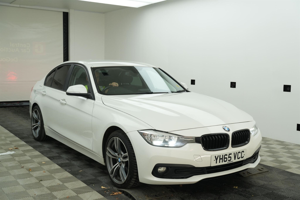 BMW 3 Series White #1