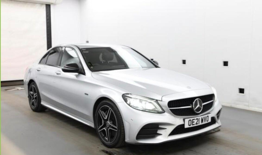 Mercedes-Benz C Class 2.0 De 13.5Kwh Amg Line Night Edition Premium G- Silver