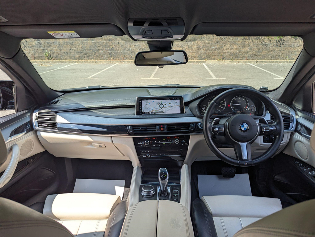 BMW X6 Xdrive M50d Black #11