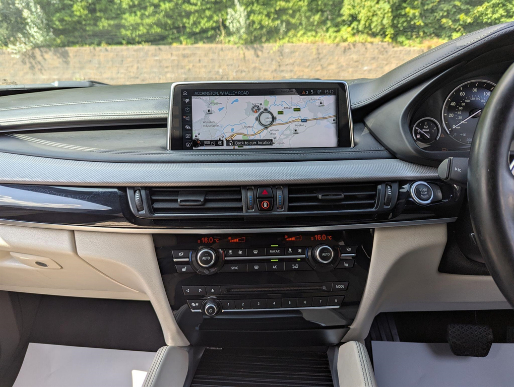 BMW X6 Xdrive M50d Black #33