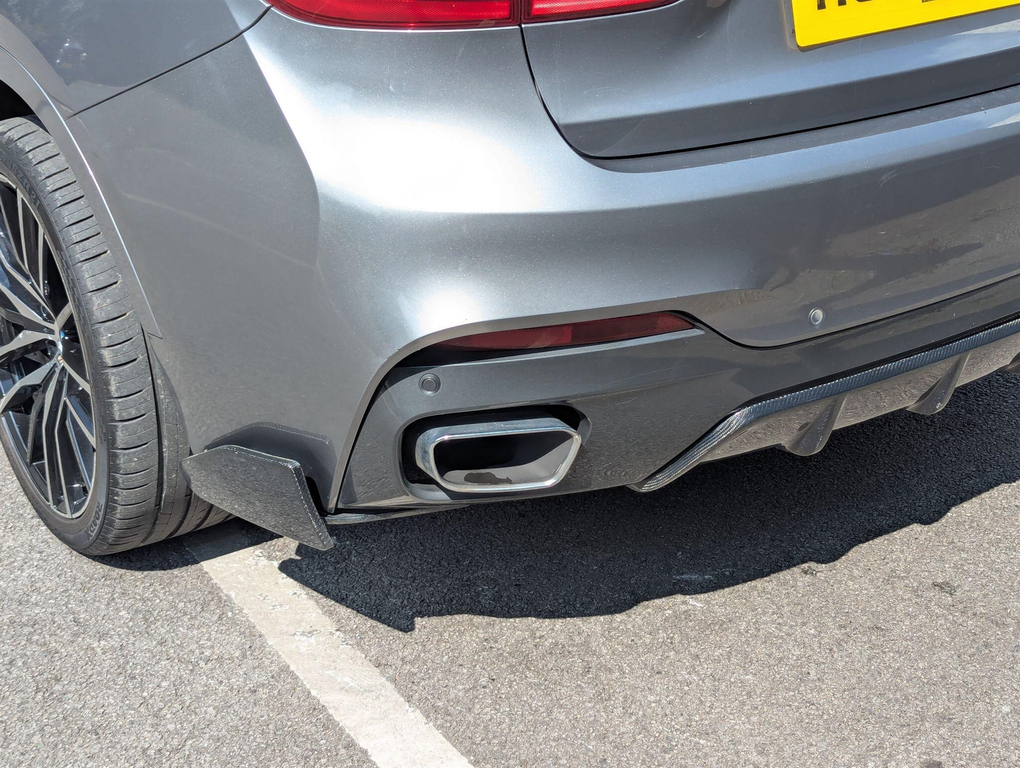 BMW X6 Xdrive M50d Black #28