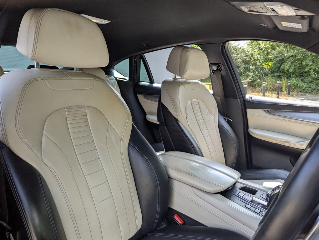 BMW X6 Xdrive M50d Black #7