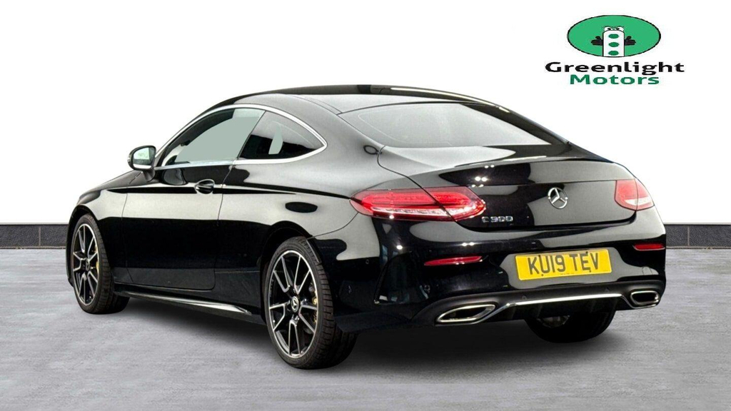 Mercedes-Benz C Class 2.0 Amg Line Premium G-tronic Euro 6 Ss Black #2
