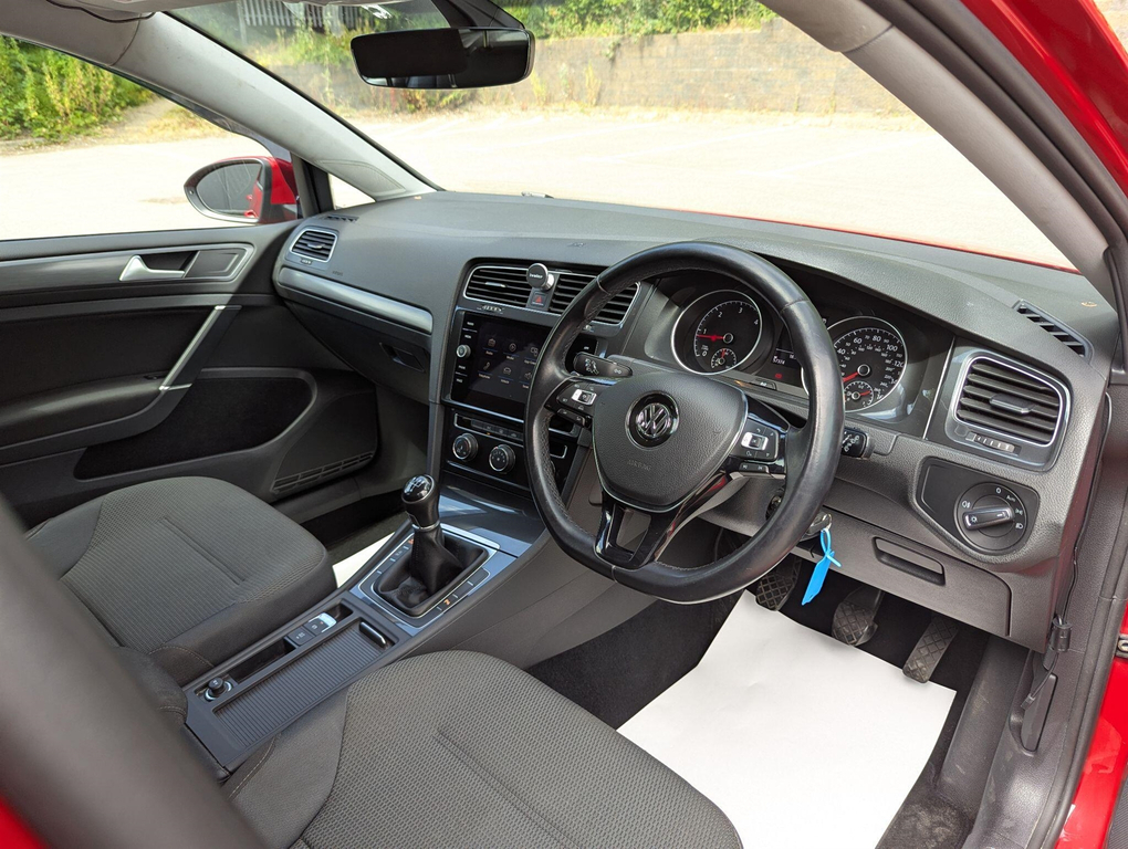 Volkswagen Golf 1.6 Tdi Se Euro 6 Ss Red #5