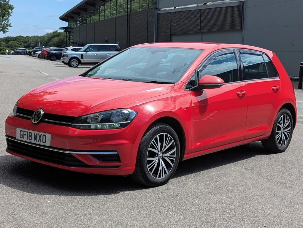 Volkswagen Golf 1.6 Tdi Se Euro 6 Ss Red #4
