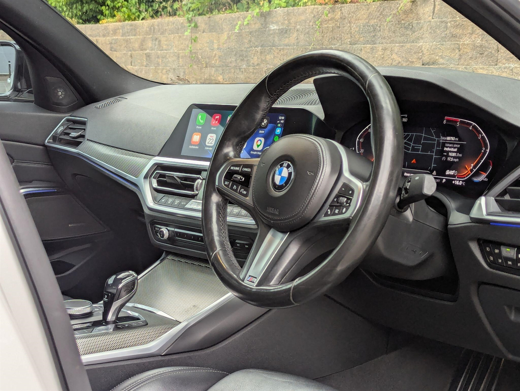 BMW 3 Series 2.0 M Sport Xdrive Euro 6 Ss White #5