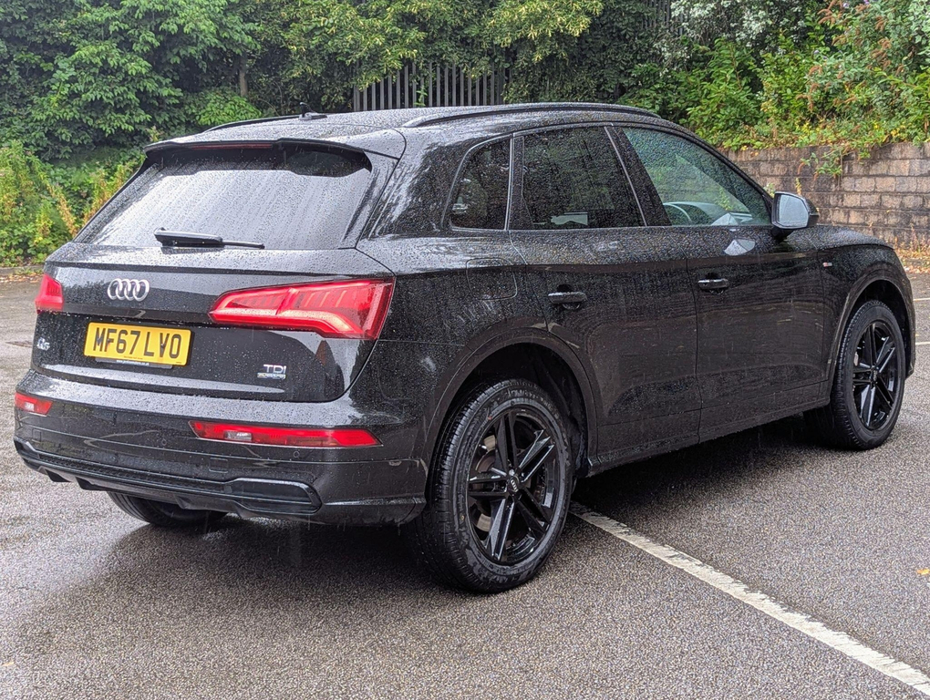 Audi Q5 2.0 Tdi S Line S Tronic Quattro Euro 6 Ss Black #3