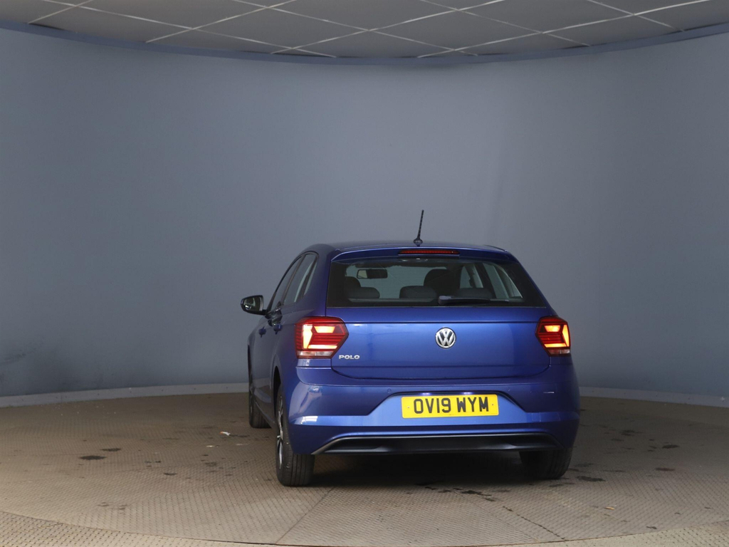 Volkswagen Polo 1.0 Tsi Se Dsg Euro 6 Ss Blue #4