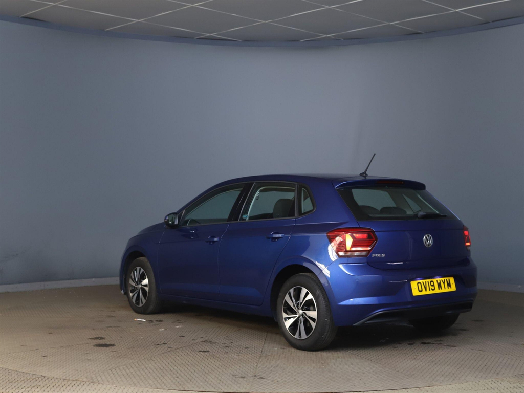 Volkswagen Polo 1.0 Tsi Se Dsg Euro 6 Ss Blue #2