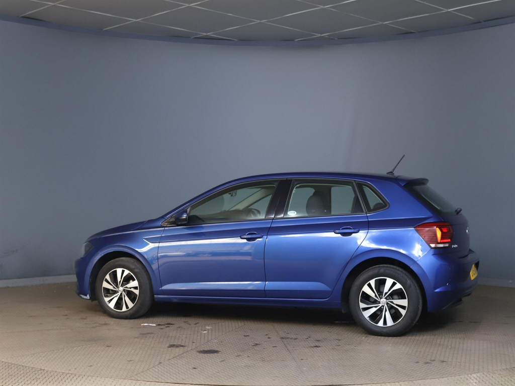 Volkswagen Polo 1.0 Tsi Se Dsg Euro 6 Ss Blue #3