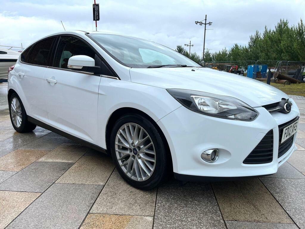 Ford Focus 1.6 Tdci Zetec Euro 5 S S White #5