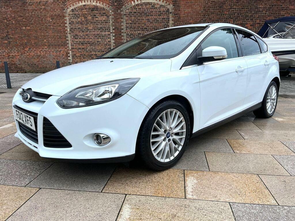 Ford Focus 1.6 Tdci Zetec Euro 5 S S White #3
