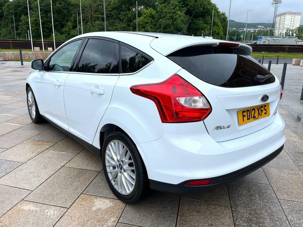 Ford Focus 1.6 Tdci Zetec Euro 5 S S White #4