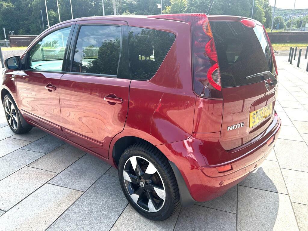 Nissan Note 1.4 16V N-tec Euro 5 Red #4