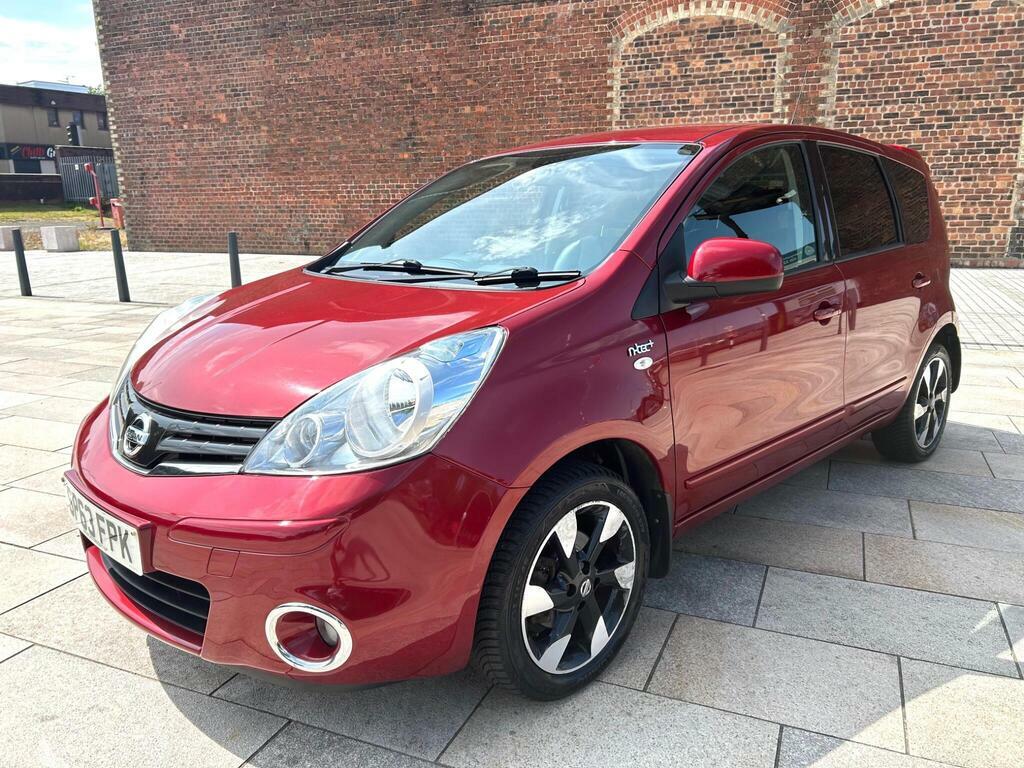 Nissan Note 1.4 16V N-tec Euro 5 Red #3