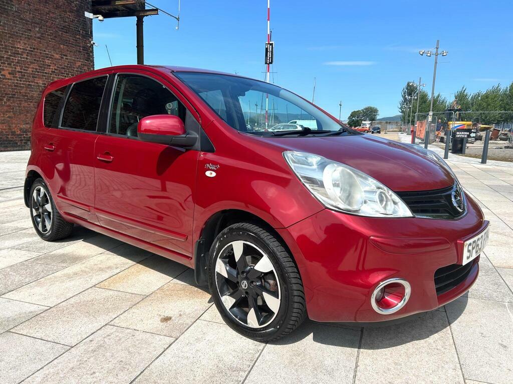 Nissan Note 1.4 16V N-tec Euro 5 Red #6