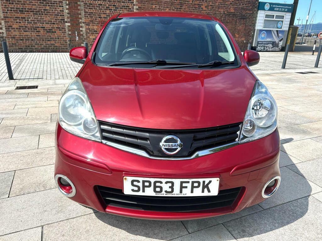 Nissan Note 1.4 16V N-tec Euro 5 Red #2