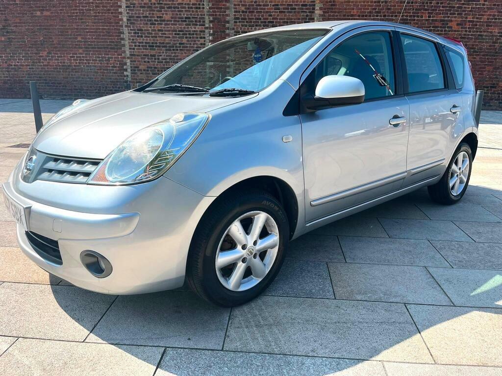 Nissan Note 1.6 16V Acenta Euro 4 Silver #3